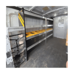 Ranger Refrigerant Rack For Cargo Vans, Square Back Unit