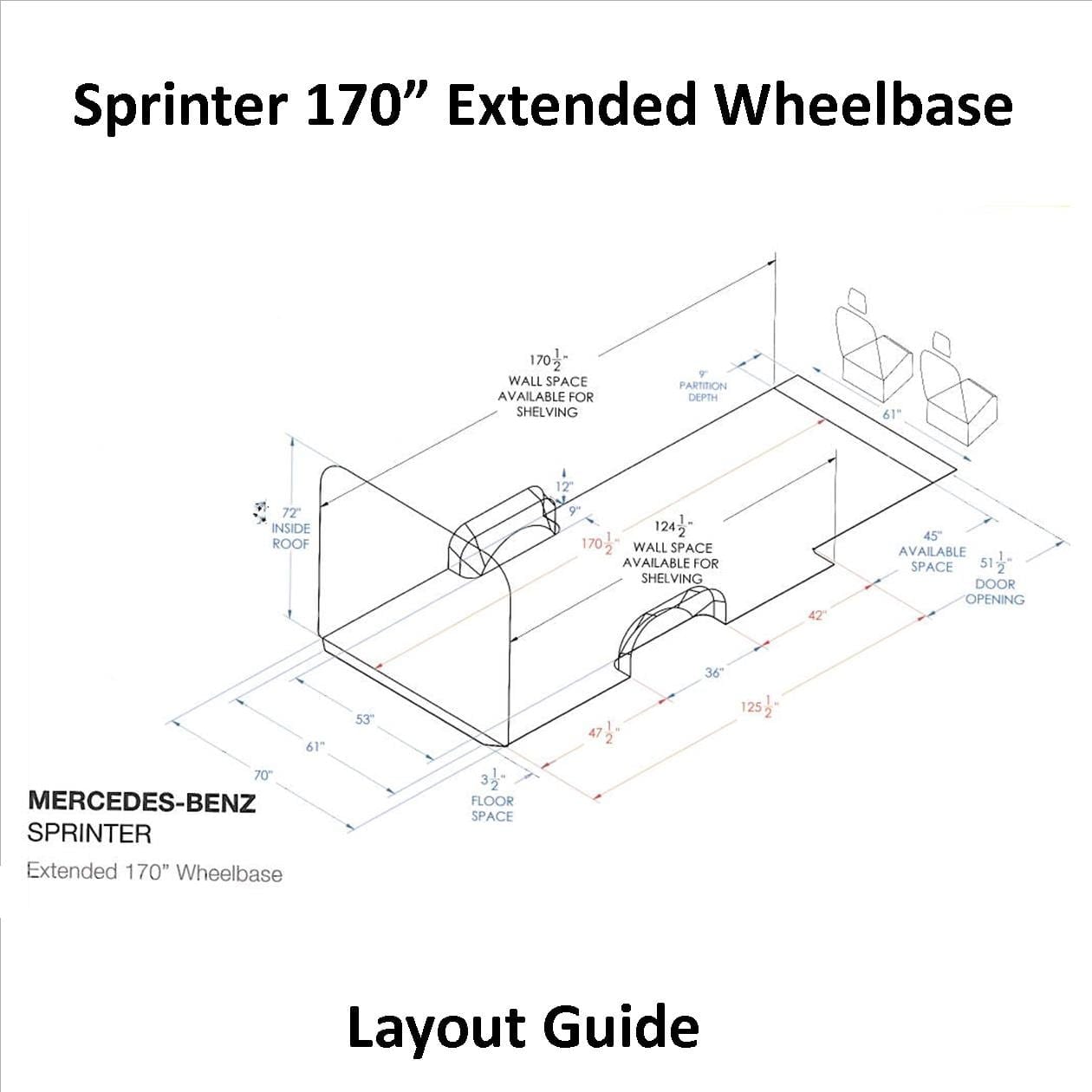 Sprinter Layout Guide 170 Extended Wb U S Upfitters