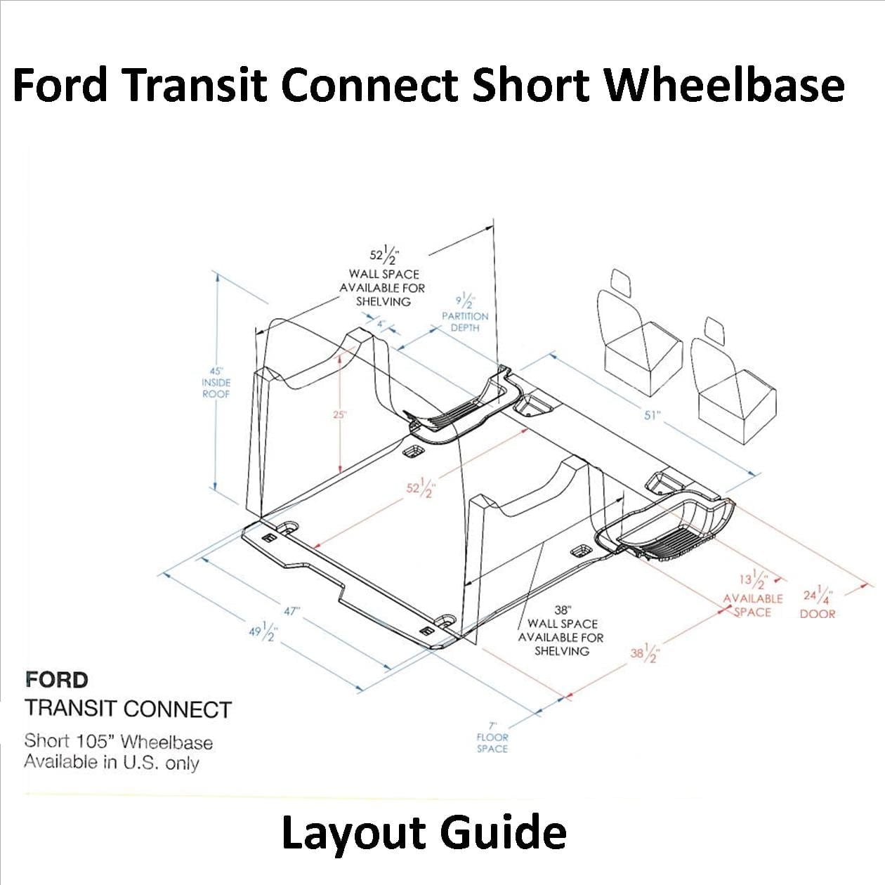 Ford Transit Connect Layout Guide Short
