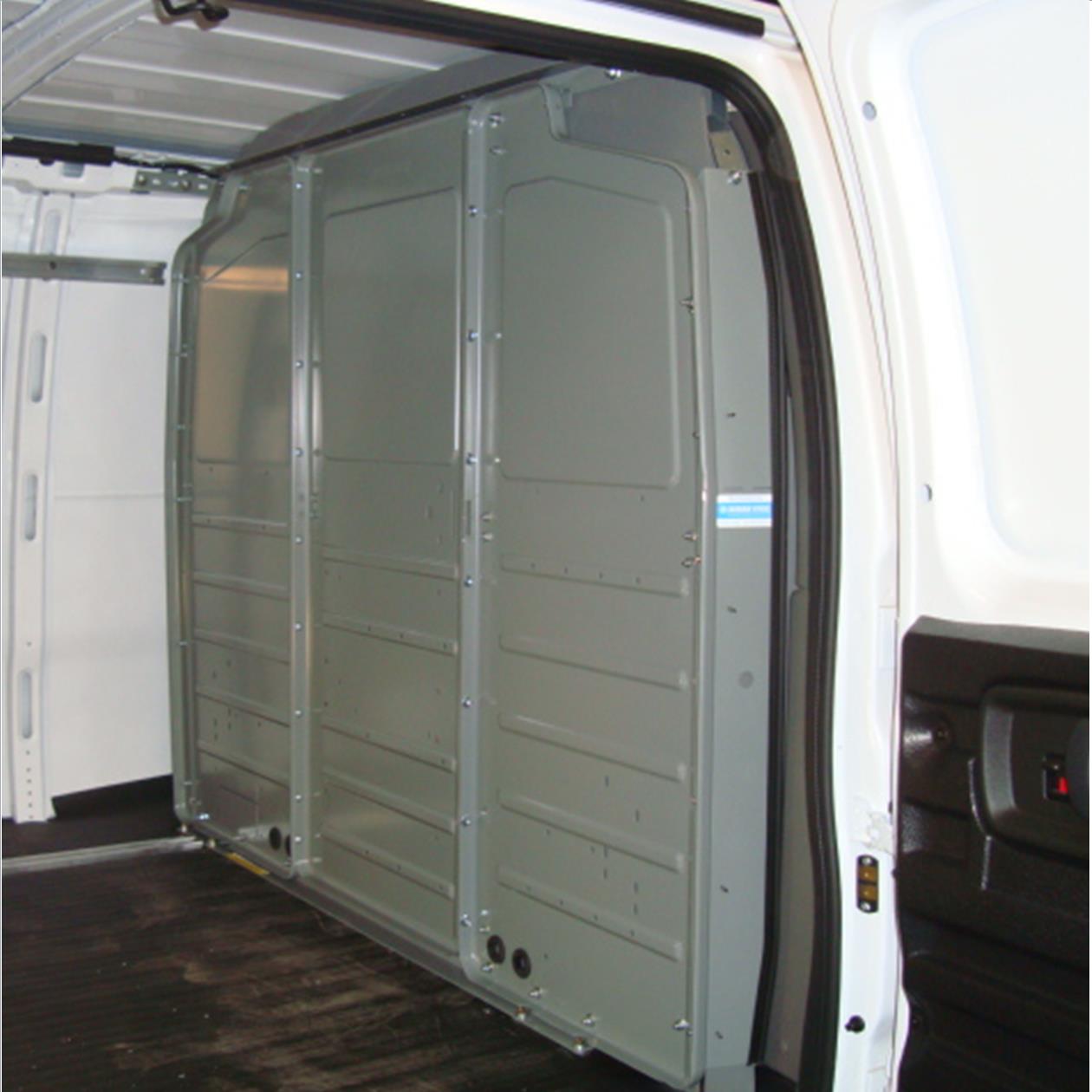 Solid Partition for and GM Cargo Vans by Adrian Steel | U.S. Upfitters