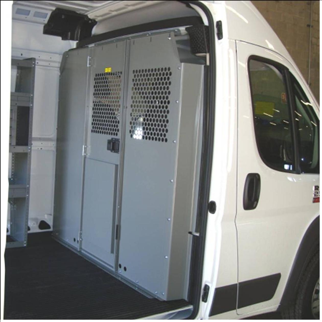 Adrian Steel Perforated Partition For Ram Promaster Vans