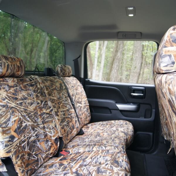2018 2019 Silverado Sierra Double Cab 60 40 Bench Model 65506 U S Upfitters - 60 40 Chevy Truck Seat Covers