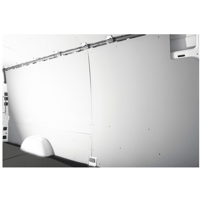 Inside view of a Welfit wall liner in a Mercedes Sprinter.