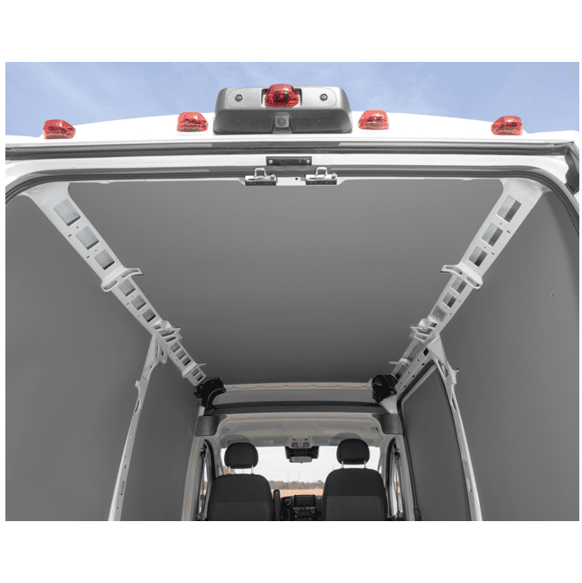 Inside view of a Welfit ceiling liner in a RAM ProMaster.
